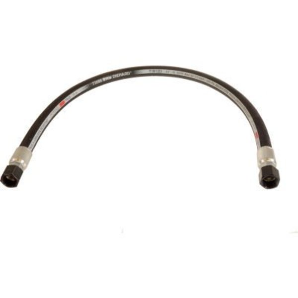 Alliance Hose & Rubber Co Ryco Hydraulic Hose Assembly, 3/4 In. x 60 In. 3000 PSI, F+F JIC, Isobaric Braid T3012D-060-20402040-1717
